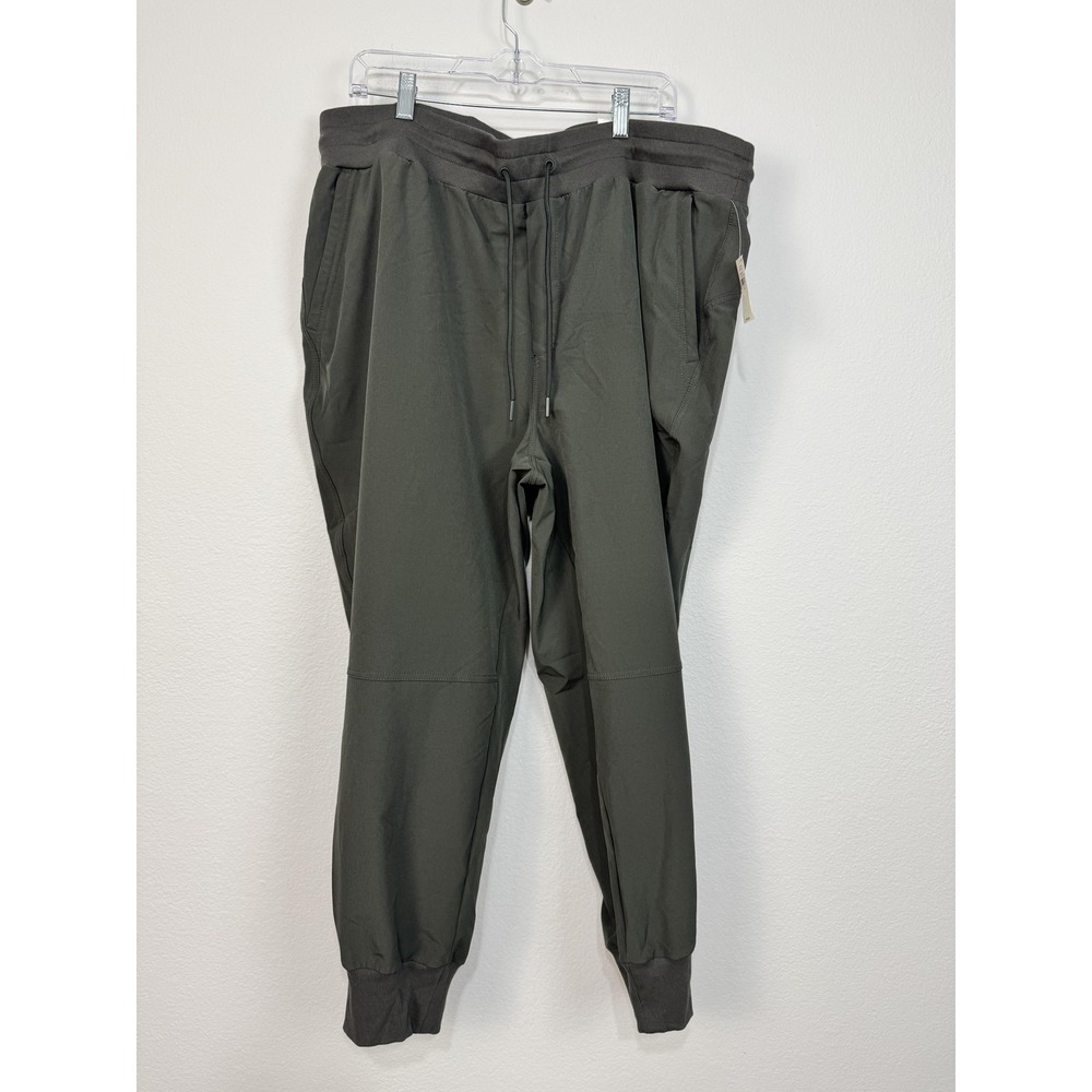 Old Navy‎ StretchTech Jogger Pants Women's 2X Green High Rise Quick Dry Stretch